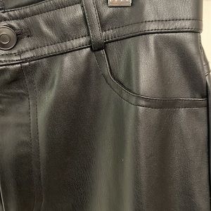 Zara faux leather pants